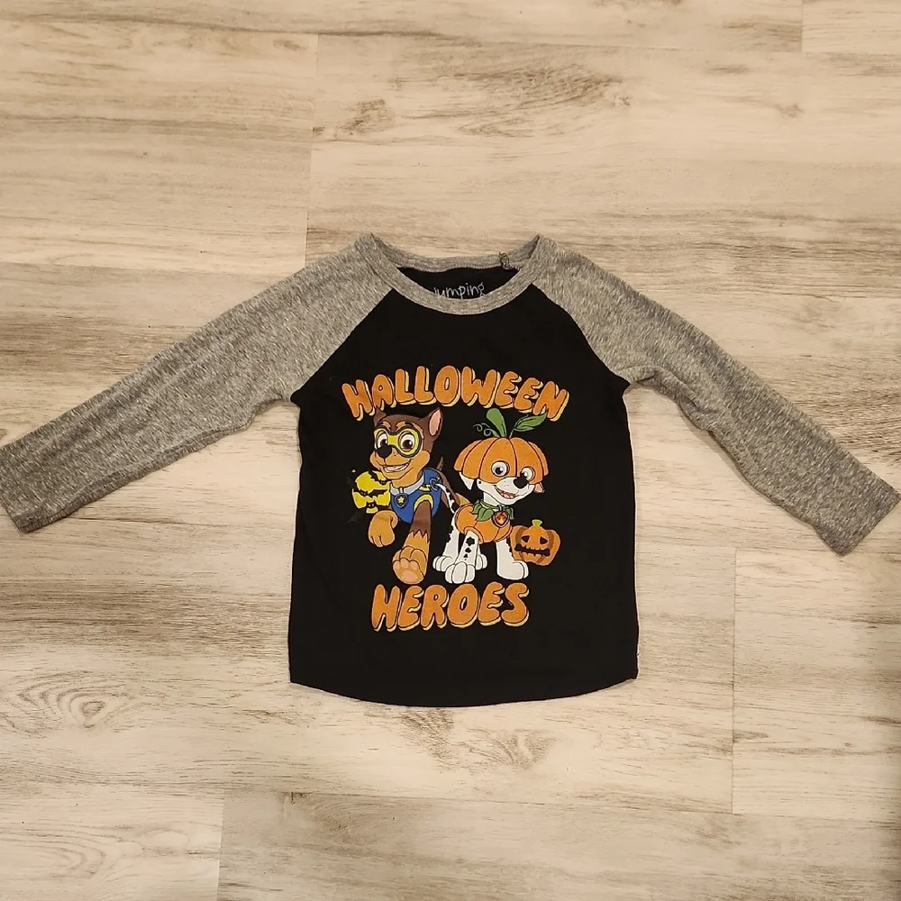 Jumping Beans Halloween Paw Patrol Long Sleeve Shirt 3T
